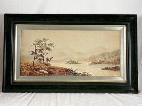 Victorian watercolour painting - watercolour,