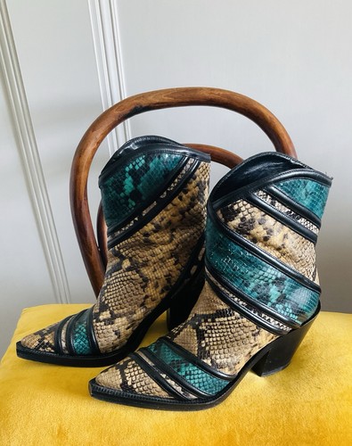 Sonia rykiel snakeskin - rykiel, leather