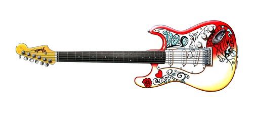 Stratocaster played jimi - played,