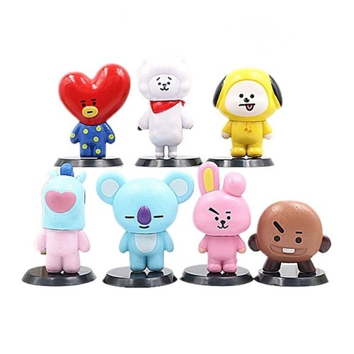 Bt21 bts mascot figure set - bt21,