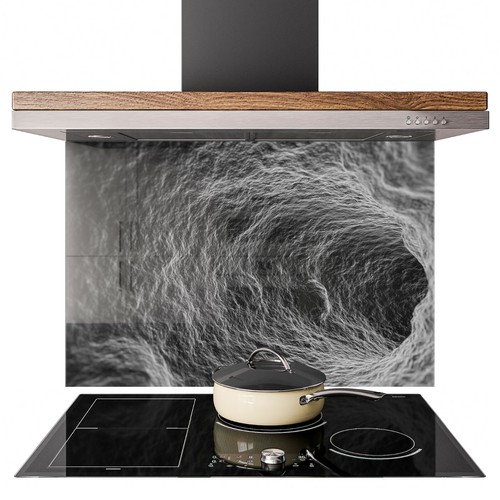 Glass splashback kitchen tile - glass,