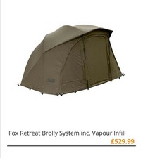 Fox retreat brolly groundsheet