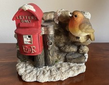 Christmas Robin Post Box STUNNING Christmas Ornament Xmas Robin Cute Gift