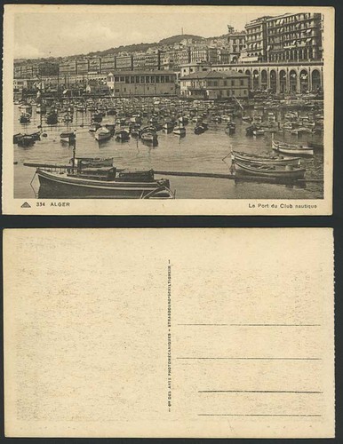 Algeria old postcard - old,