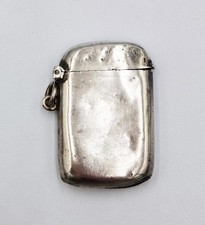 ANTIQUE STERLING SILVER VESTA