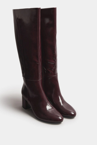 Lts patent knee high - patent,