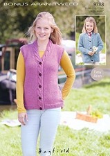 Hayfield Aran Knitting Pattern