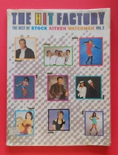 THE HIT FACTORY VOL.2 - ORIGINAL UK SHEET MUSIC BOOK - S/A/W - MINOGUE / DONOVAN