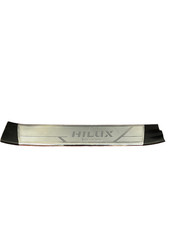 Toyota Hilux Invincible INNER CHROME THRESHOLD DOOR SILL TRIM Passenger's Side 2