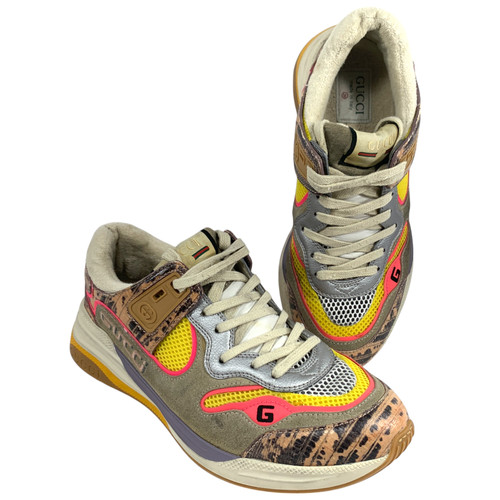 Gucci sneakers ultrapace pink - gucci,
