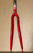 cinelli  1” threadless fork 700c red