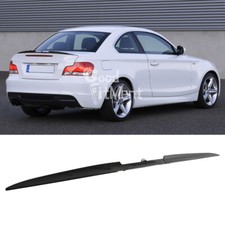 Gloss Rear Boot Trunk Spoiler Lip Tail Wing Adjustable For 1 Series E82 Coupe