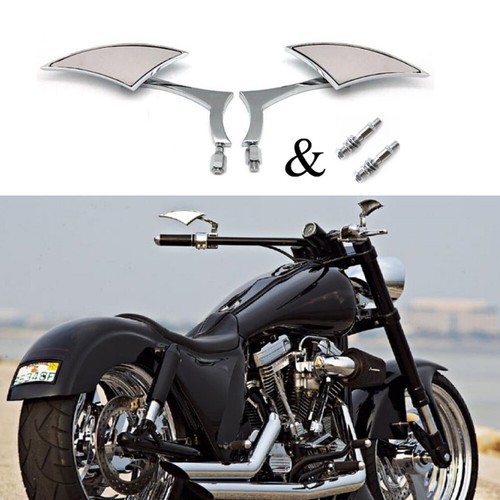 Chrome motorcycle rearview - chrome,