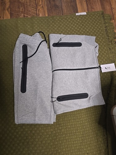 Nike grey tech - nike, fleece