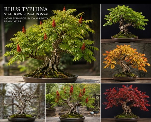 Bonsai starter rhus typhina - starter,