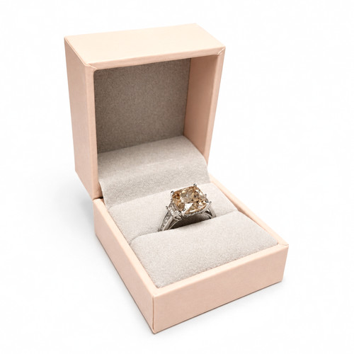 Diamonique cubic zirconia ring - diamonique,