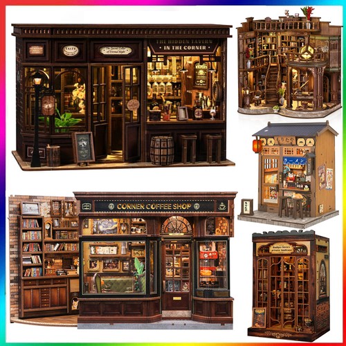 Wooden book nook - nook, kit