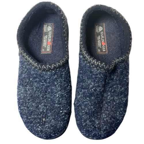 Haflinger atb navy blue wool - blue,