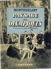 Rare book  PAYSAGE DES