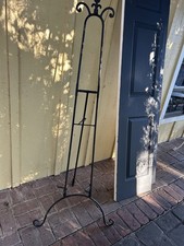 Vintage Wedding Iron Easel