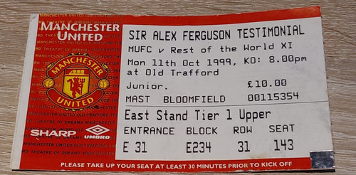 Ticket stub sir - ticket, ferguson