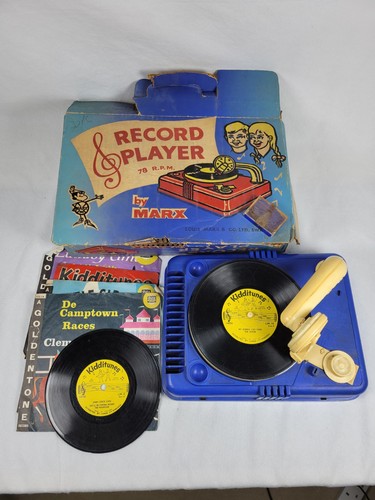 Record player marx - record,