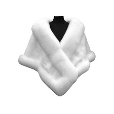 Women luxury fluffy faux fur - faux,