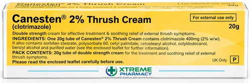 Canesten thrush cream 20g - 2%,