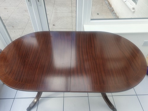 Extending dining table and 4 - dining,