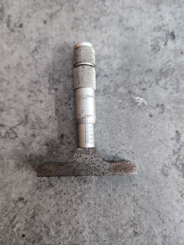 Micrometer depth gauge - &, w