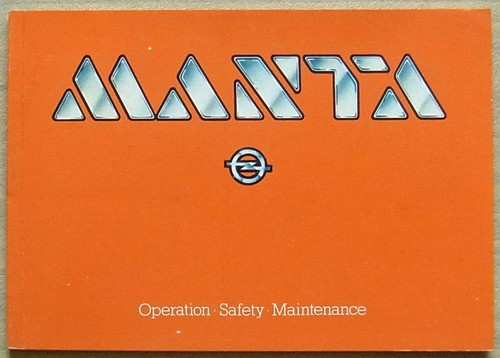 Opel manta car operation - manta,