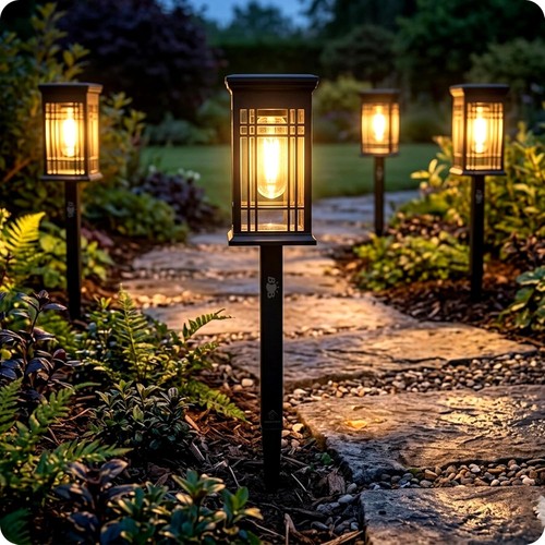 Solar lights outdoor - 2/4/8,
