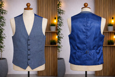 Taylor & Wright Waistcoat Blue