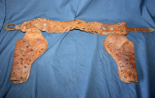 Antique leather dual double - antique,