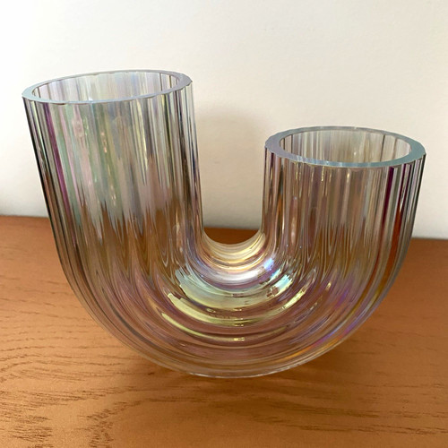 Ikea glass clear iridescent - glass,
