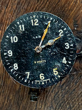 RAF Aircraft Smiths L.B.W.  Cockpit Clock - Spares or Repairs