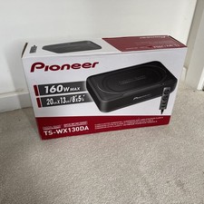 Pioneer TS-WX130DA 160W Class D Active Subwoofer 20cm X 13cm Black With Remote