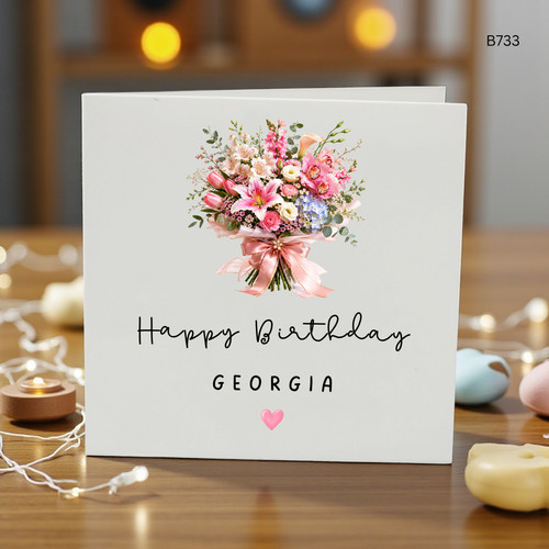Personalised birthday card - birthday,