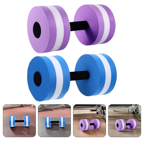 Reusable eva water dumbbells - water,