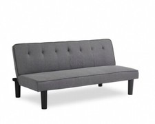 3 Seater Sofa Bed Charcoal