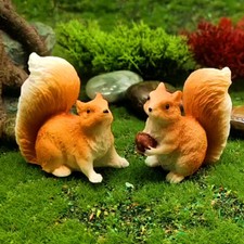  4 Pcs Squirrel Garden