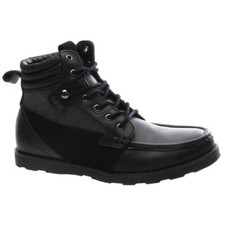 DVS Bishop Black Leather Shoe. DVS Shoe SALE RRP £67.95. DVS Shoes DVS Mens