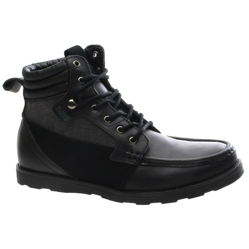 Dvs bishop black leather shoe - bishop,