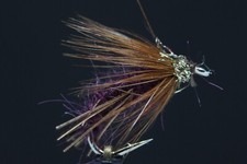 Midas Dry Fly x 3 , CLARET 