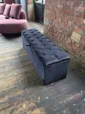 Black Chesterfield Window Bay