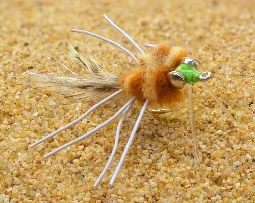 Merkin crab fly - crab, mustad