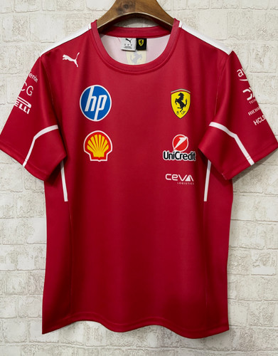 Mens shirt red - red, scuderia