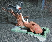 1971 Aurora Tar-pit Model Kit Pro Painted 1/8 Rare Build Up.