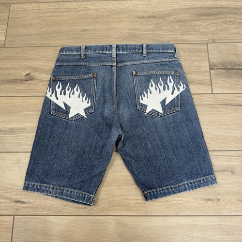 Bape fire bapesta - denim, shorts