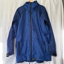 Paramo Alta II Men's Waterproof Jacket Size L Blue Excellent Condition